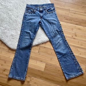 Vintage Y2K Grommet Detail Ralph Lauren Jeans - PLS COMMENT BEFORE BUYING